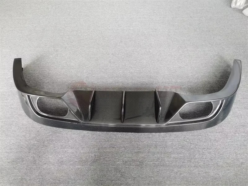 2015-2018 Carbon Fiber Rear Diffuser for  F-PACE Carbon Fiber Rear Lip for F Pace Carbon Fiber Rear Chin